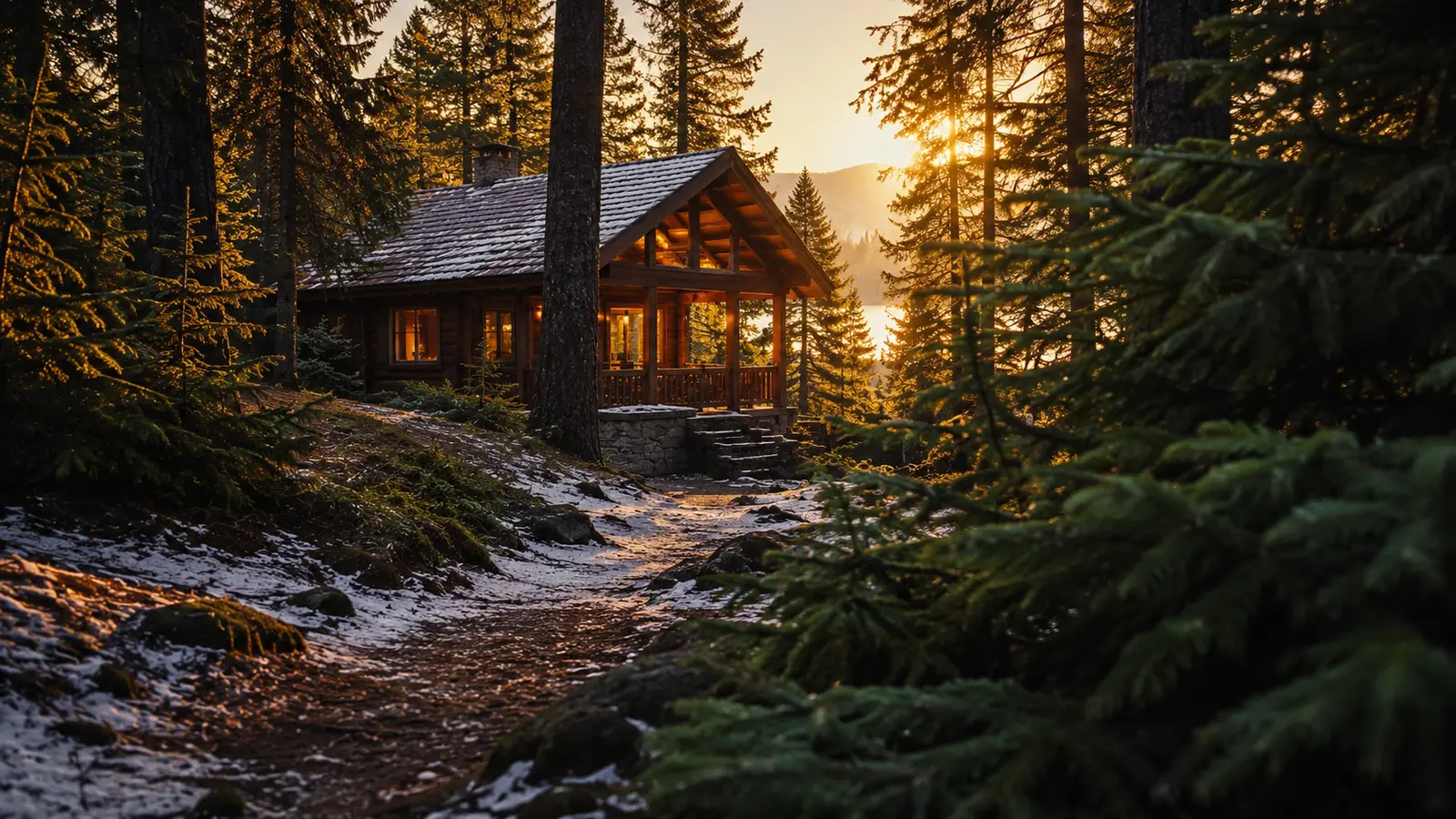 Balsam and Cedar: The Ranger Station, a stop on Route 109