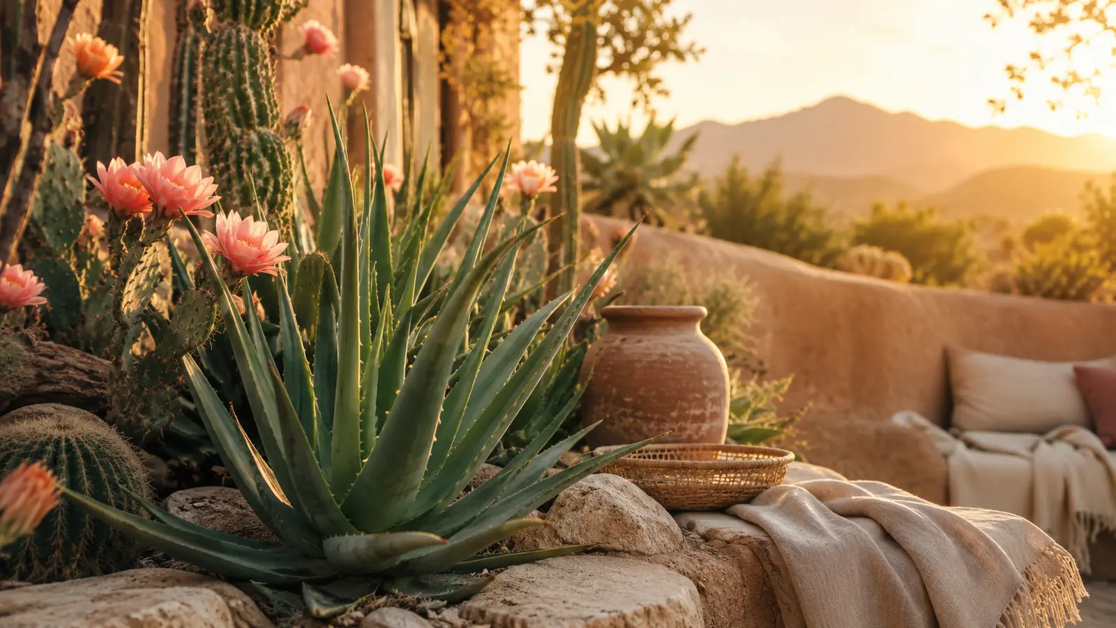 Cactus Flower and Aloe: The Weeping Wall, a stop on Route 109