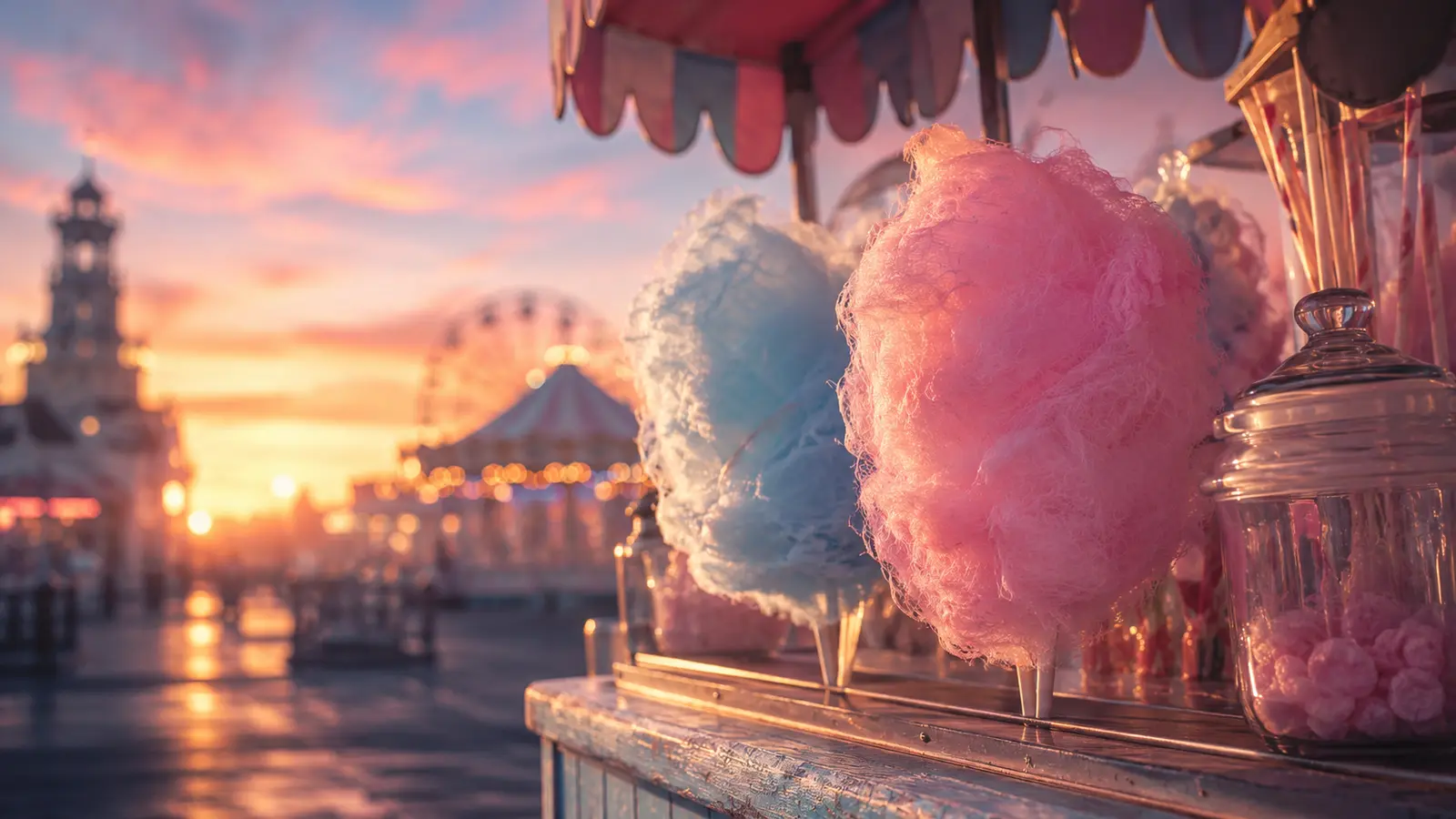 Cotton Candy: The Spun Sugar Wagon, a stop on Route 109
