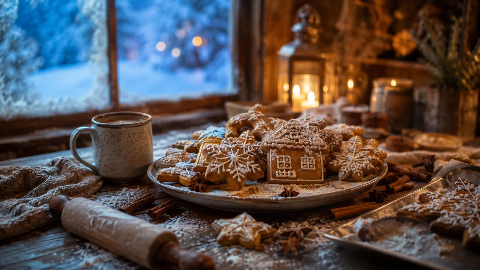 Frosted Gingerbread: First Stall on Bakery Row, a stop on Route 109