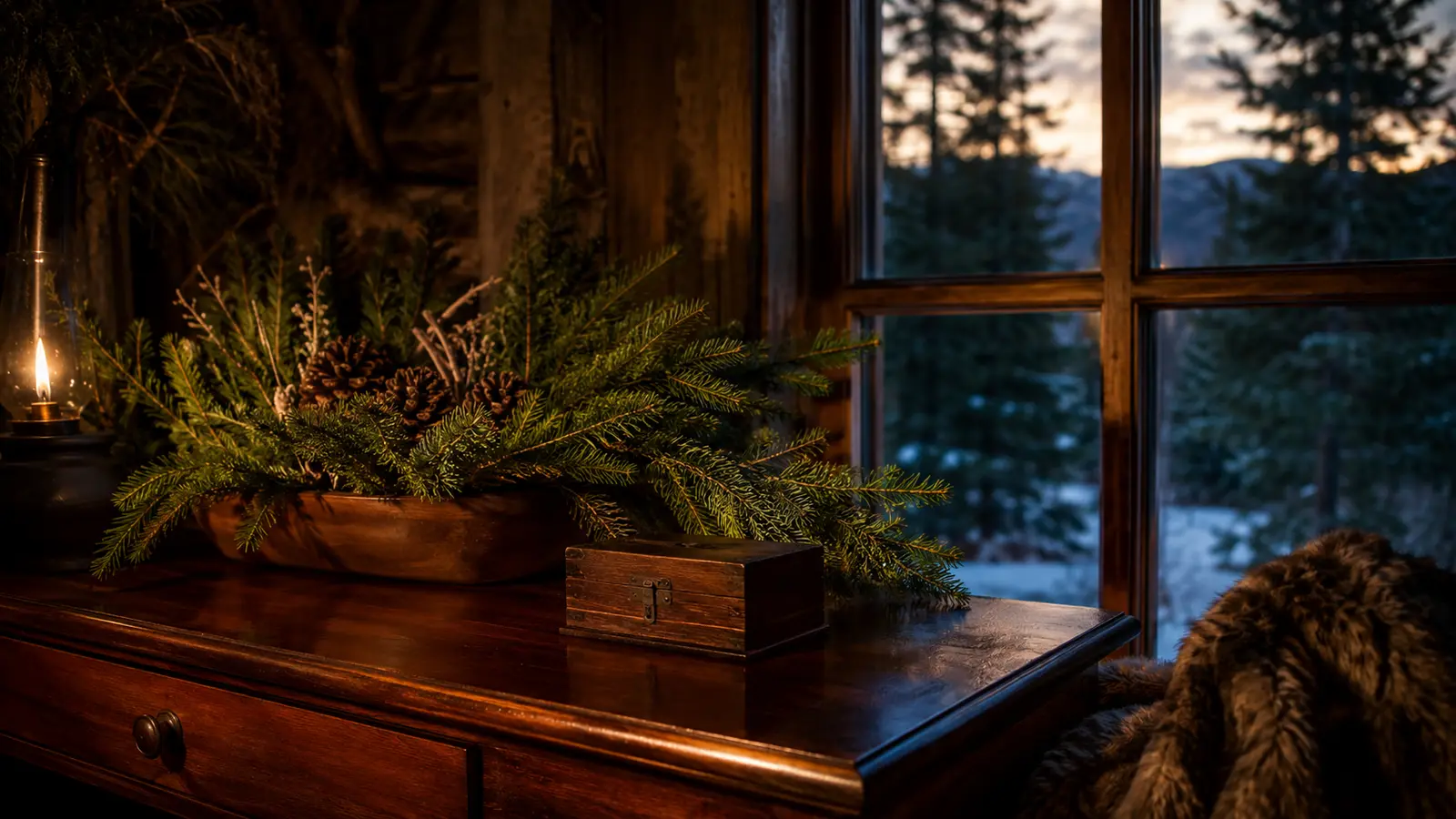Mahogany Balsam: The Lodge at the Long Switchback, a stop on Route 109
