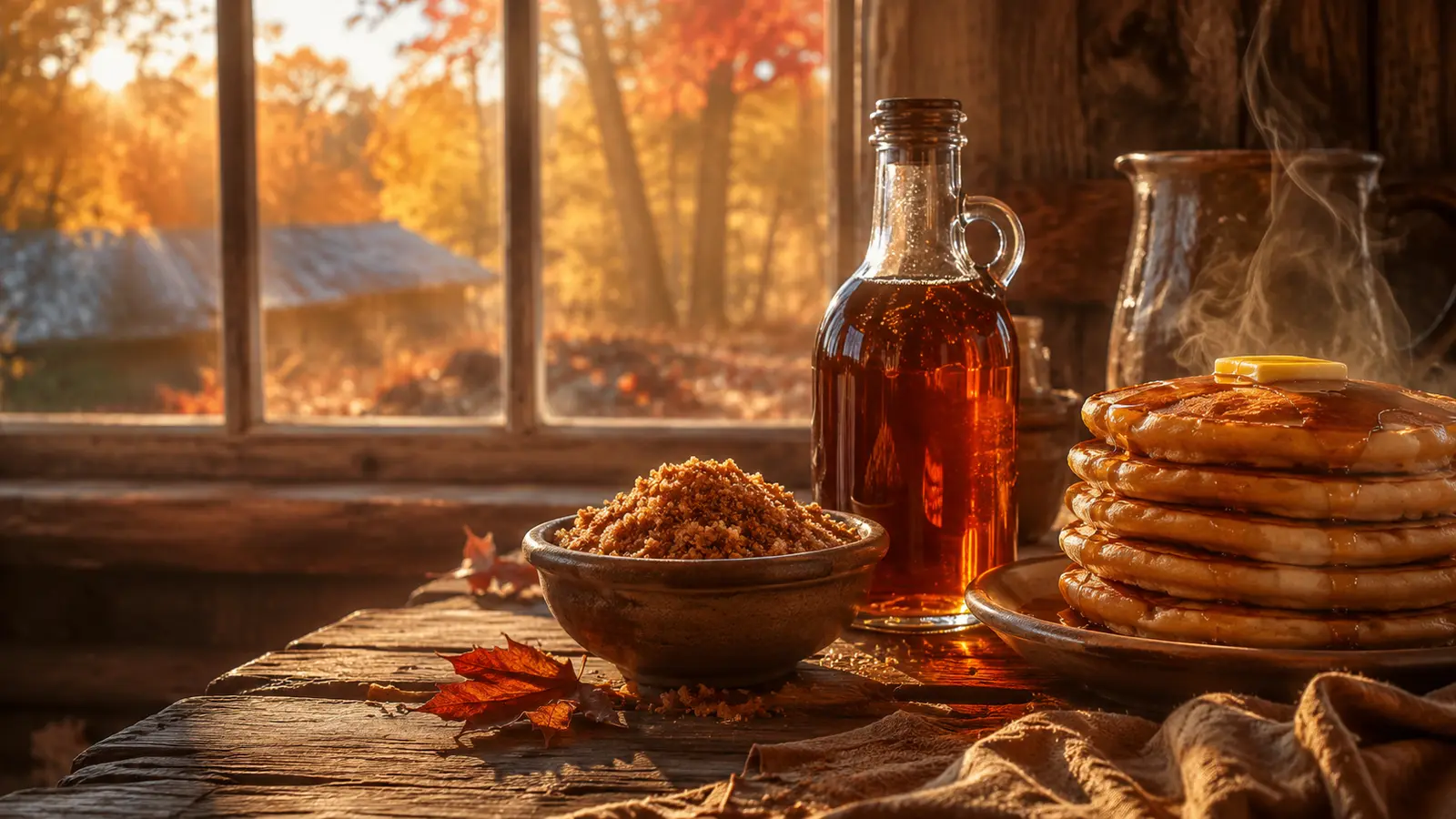 Maple Brown Sugar: The Griddle Tent, a stop on Route 109