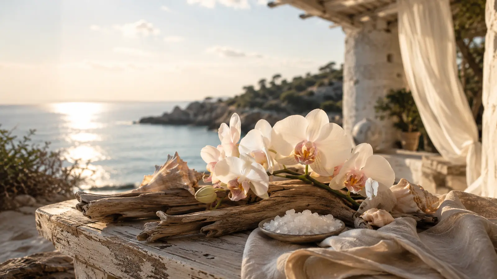 Sea Salt and Orchid: Driftwood Landing, a stop on Route 109