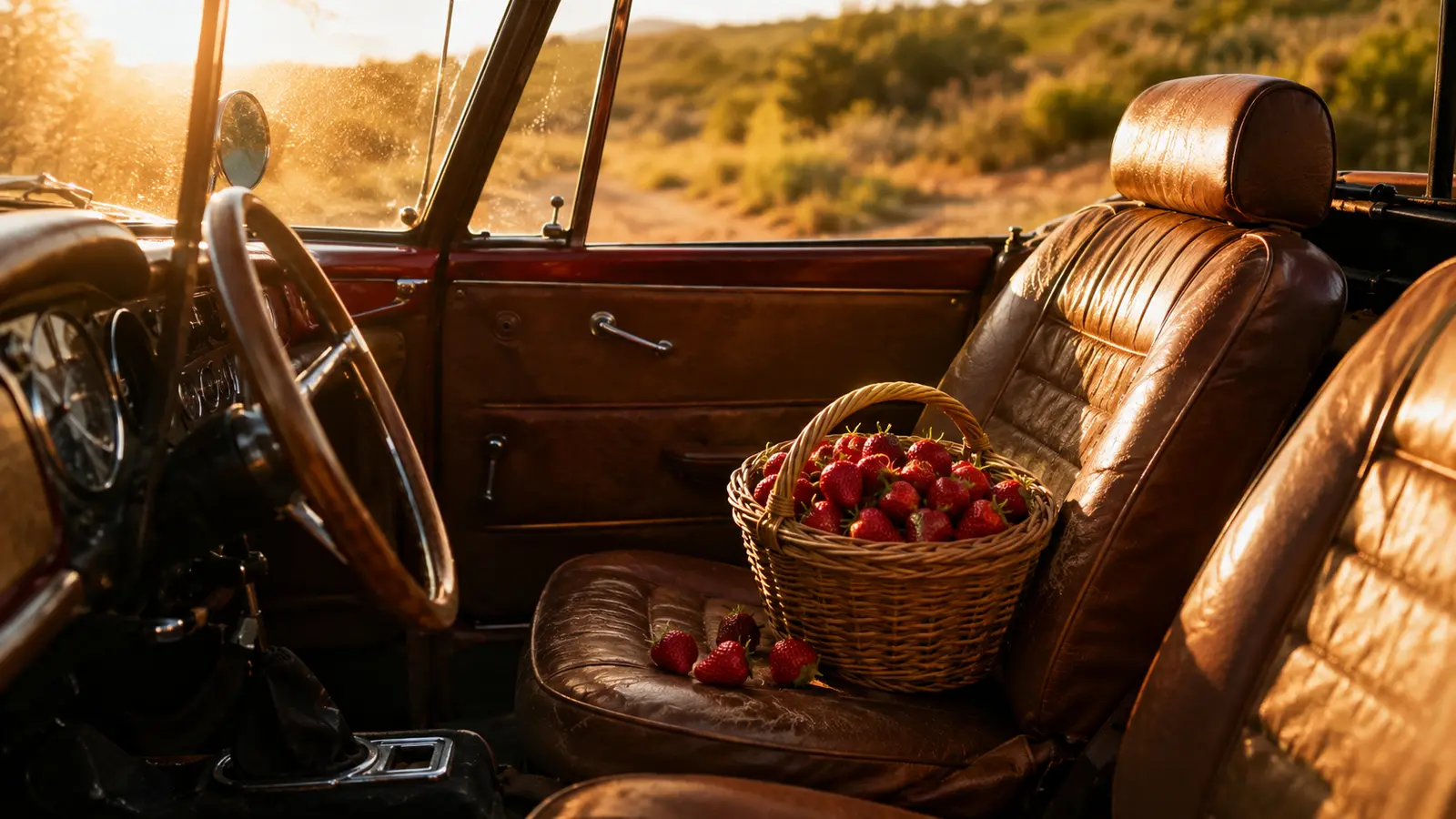 Strawberry Leather: The Patch Behind the Saddle Shop, a stop on Route 109