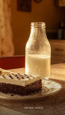 Snack Cake phone wallpaper preview: the Snack Cake scene with a small Freshie Supply mark at the bottom edge
